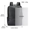 Мужской рюкзак из натуральной кожи Advanced Sense Bag Trend Повседневный рюкзак Компьютерный рюкзак Многофункциональный студенческий рюкзак