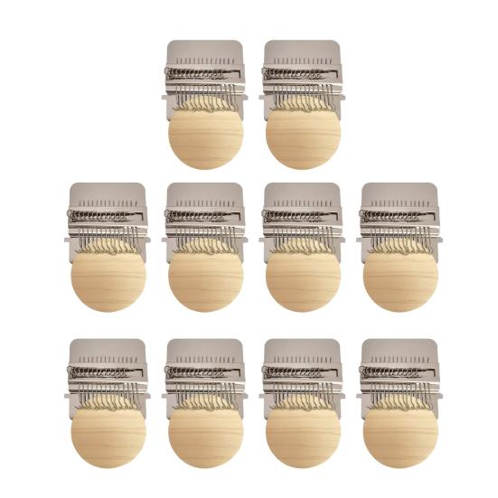 Маленький ткацкий станок для штопки, инструмент для плетения с 10/12/14/21/28 иглами, набор для самостоятельной починки джинсов, одежды, мини-машина для штопки, ткацкий станок