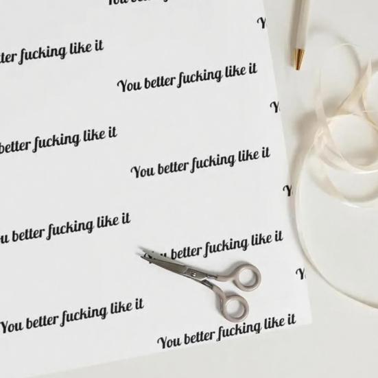 Тебе лучше это понравится Оберточная бумага Смешная грубая подарочная упаковка для взрослых Саркастическая упаковка для вечеринки по случаю дня рождения, Рождества, праздника для мужчин и женщин