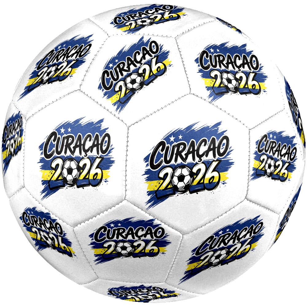 Curacao Soccer 2026 Championship Soccer Ball Size 5 Football Machine Sewn Outdoor Universal Football Unique Gift for Soccer Lovers