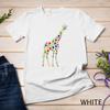 Funny Giraffe Animals Puzzle Pieces Autism Awareness Unisex T-shirt