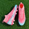Футбольные бутсы унисекс с высоким берцем, резиновые носки с высокой резинкой, тренировочные футбольные бутсы для занятий спортом на открытом воздухе и искусственной травой