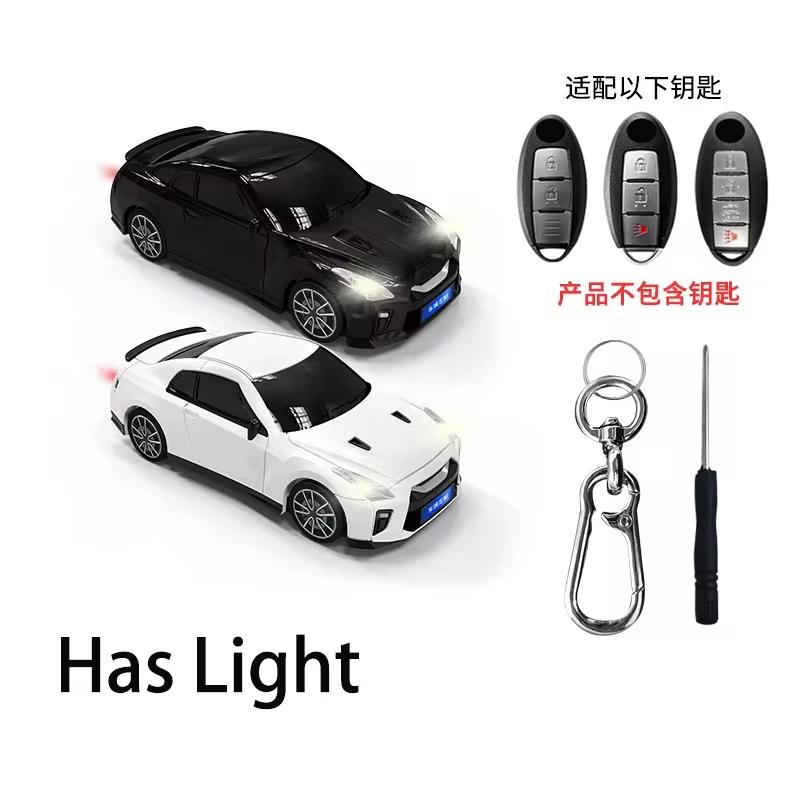 Для моделей автомобилей Nissan Gtr Для Nissan Juke X-Trial Qashqai Micra Leaf Note Murano Lafesta Чехол для смарт-пульта дистанционного ключа автомобиля Держатель для брелока