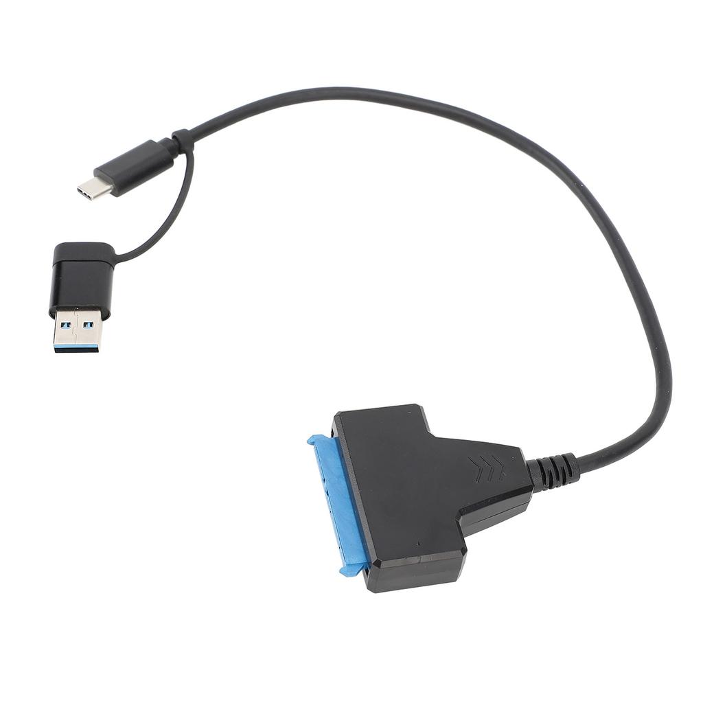 Кабель-адаптер Type C A USB3.1 к SATA Быстрый доступ Поддержка UASP Питание от USB Адаптер USB 3.1 к 2,5-дюймовому SATA жесткому диску