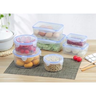 Крышки для хранения продуктов/герметичные контейнеры, ланч-боксы Bento, пластиковый холодильник, сохранение свежести продуктов, прозрачный герметичный контейнер для продуктов