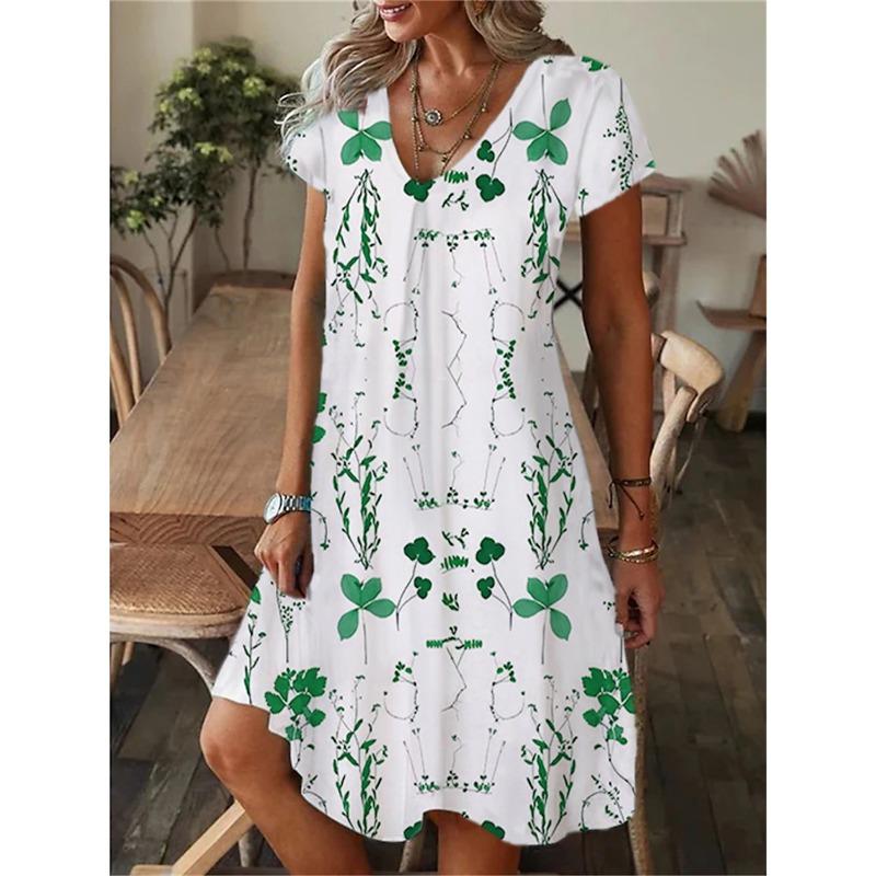 Женское повседневное свободное платье с короткими рукавами, мини-платья в стиле футболки, летнее повседневное свободное платье, Vestidos