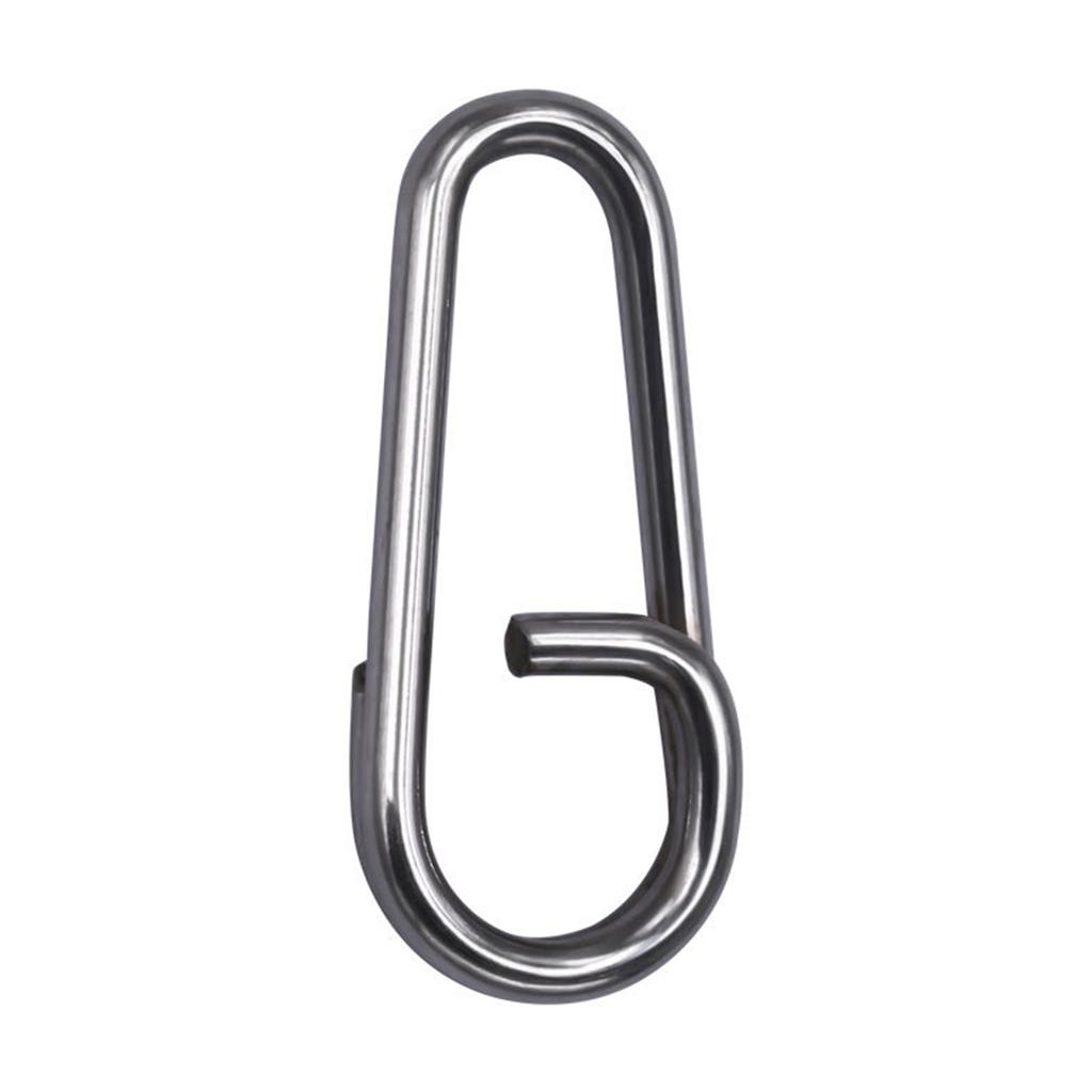 100 шт. высокопрочных рыболовных разъемных колец, соединитель для рыболовных приманок, прочные кольца для приманок, разъемные кольца овальной формы, прочные