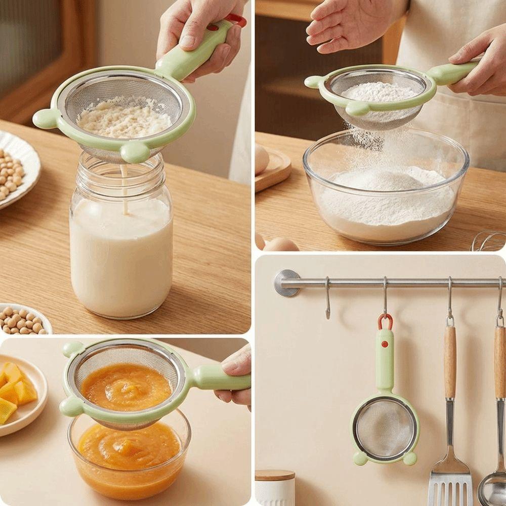 Fine Mesh Filter Screen Detachable Soy Milk Filter Wire Sieve Soybean Milk Filter  Kitchen Use