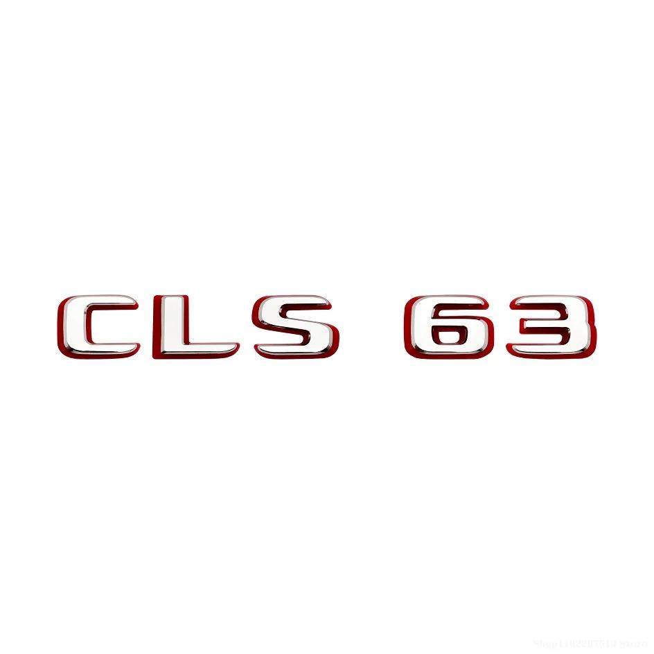 2024 New style Two tone Letters Numbers Emblem CLS53 CLS63 for Car Fender Trunk Rear C257 Sticker for benz car sticker emblem