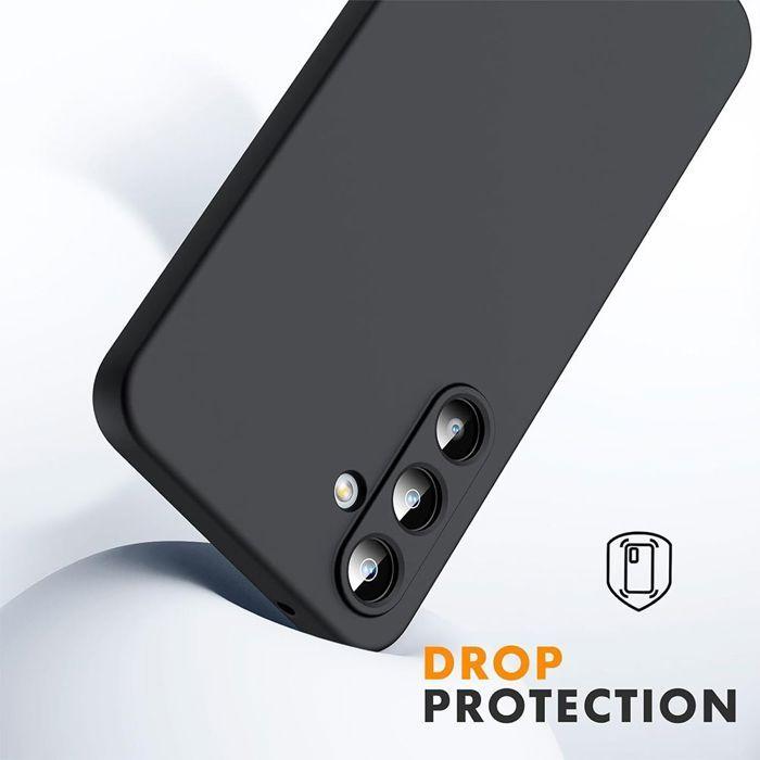 Coque Silicone - BOOLING - pour Samsung Galaxy S26 - Souple Doux Slim Anti-Rayures - Noir
