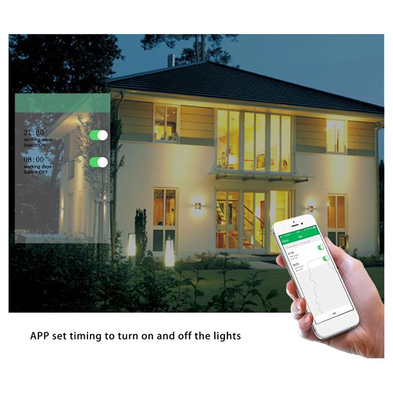 CYCLI-Tuya Zigbee Умный переключатель света для вентилятора Сетевое подключение США Управление через приложение Голосовое управление Alexa/Google Assistant