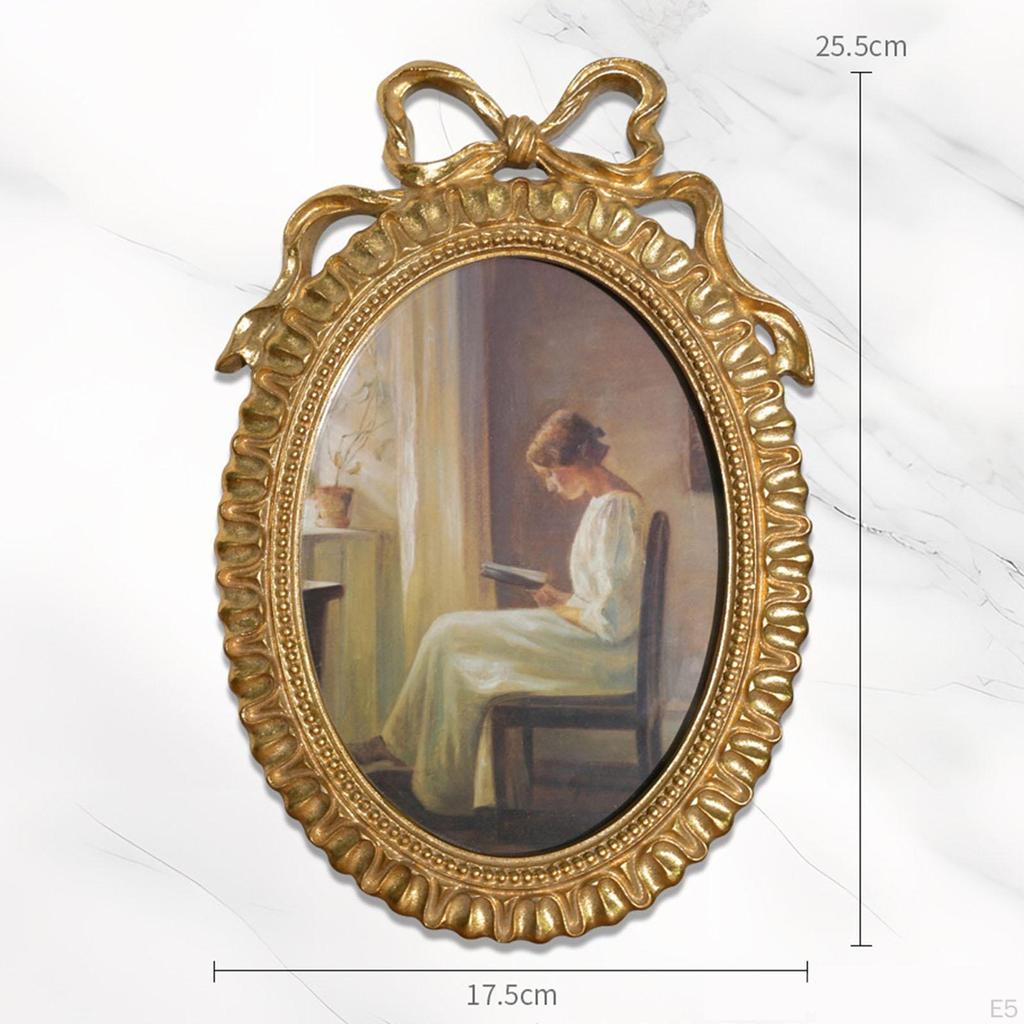 Elegant Oval Photo Frame for Home And Office Decor