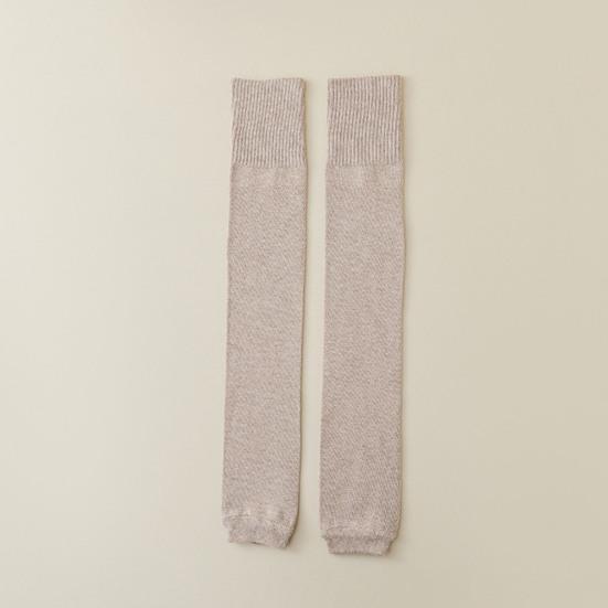 1 пара женских зимних чулок, трикотажные защищающие ноги, теплые, морозостойкие, без пальцев, эластичные, противоскользящие, теплые, мягкие, облегающие, гетры, носки до бедра, чехлы для ног