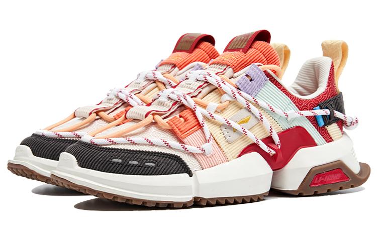 Li Ning Pan Gu CNY ' Зарабатывай деньги каждый день ' Амортизация Нескользящий Износостойкий Дышащий Легкий AGLR139-1