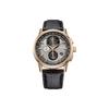 Коллекция Eco-Drive Часы с кварцевым механизмом на солнечных батареях Ремешок из натуральной кожи Мужские часы AT8113-12H