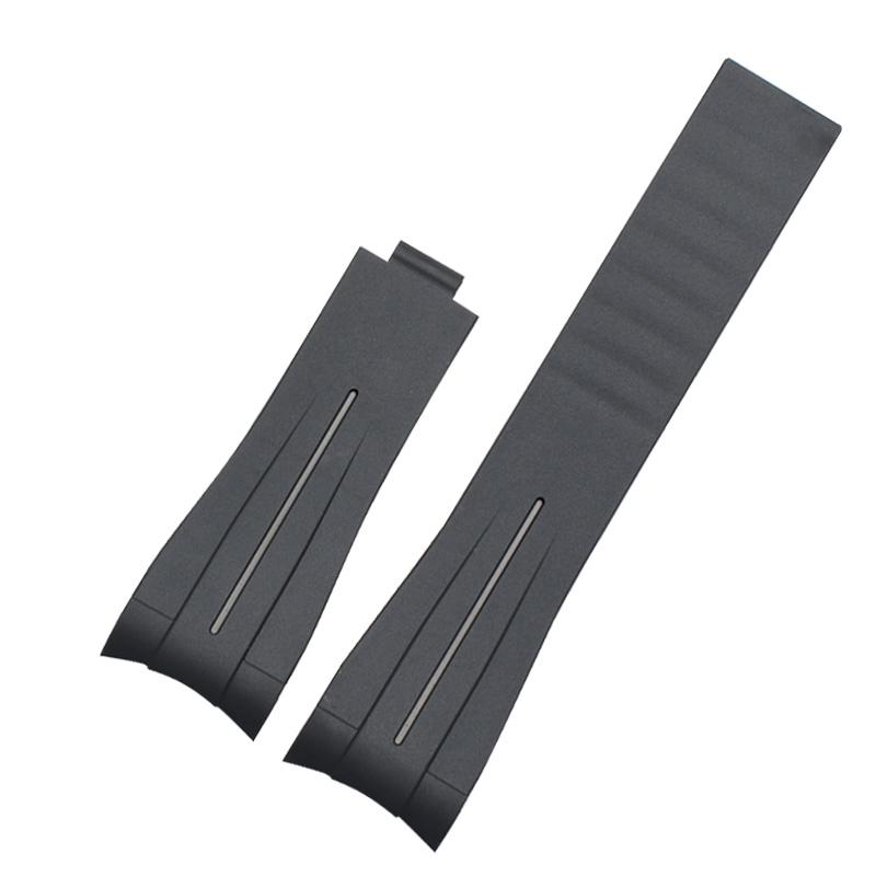 Wholesale Price for Old Customers Rubber Watch Strap Waterproof Silicone Wristband Bracelet Camouflage Color for Rolex Watchband