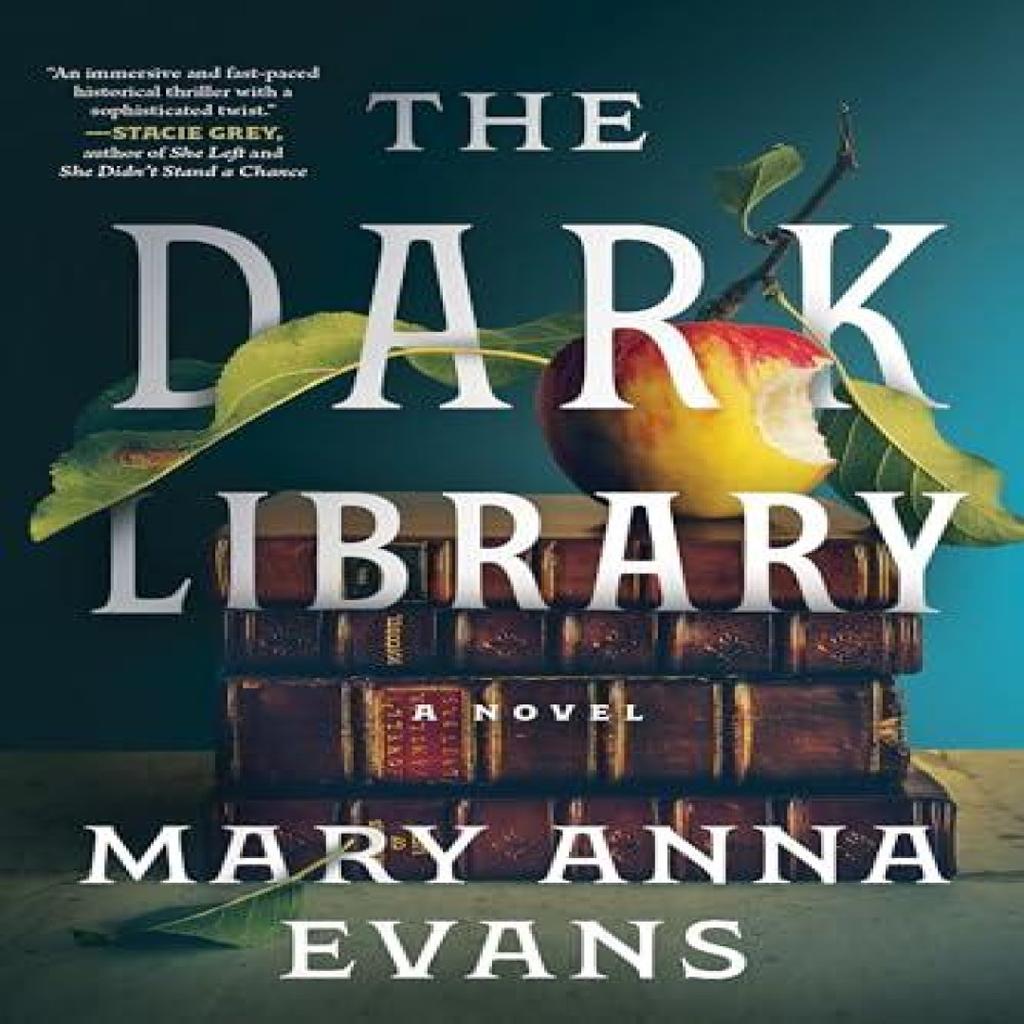 The Dark Library by Mary Anna Evans Paperback Book 9781728293677