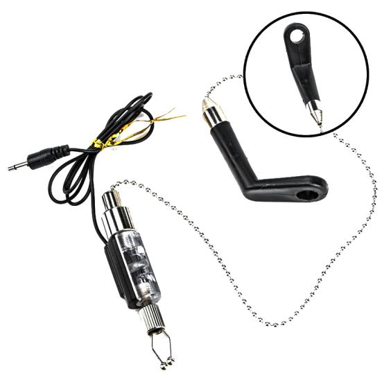 Outdoor Fishing Stainless Steel Alarm Bite Swinger Signal Indicator Fish Tackle Tools