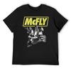 Футболка MCFLY оверсайз винтажная футболка с аниме милые топы синие архивные свитшоты, мужские