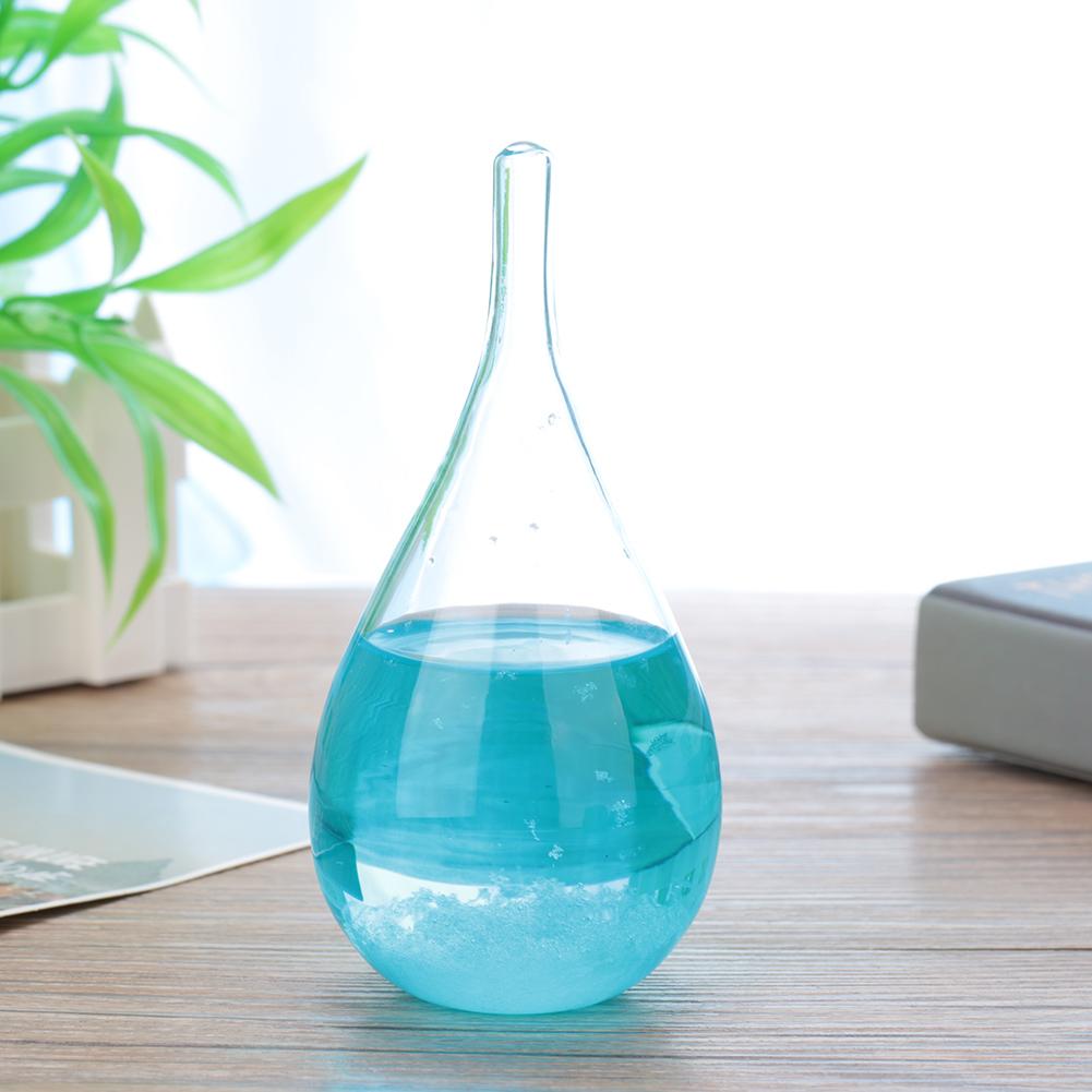 Water Droplets Windstorm Glass Weather Forecast Bottle Crystal Chemistry Decor