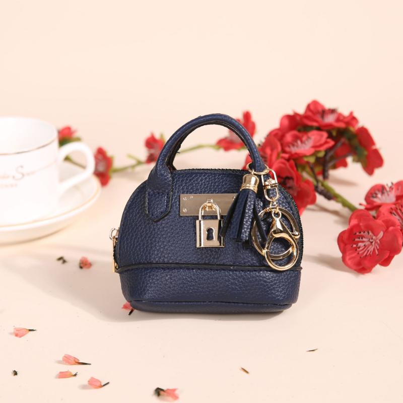 Новая мини-сумка для мелочи, женская креативная сумка для монет, брелок, мини-сумка, простой и милый маленький кошелек для монет