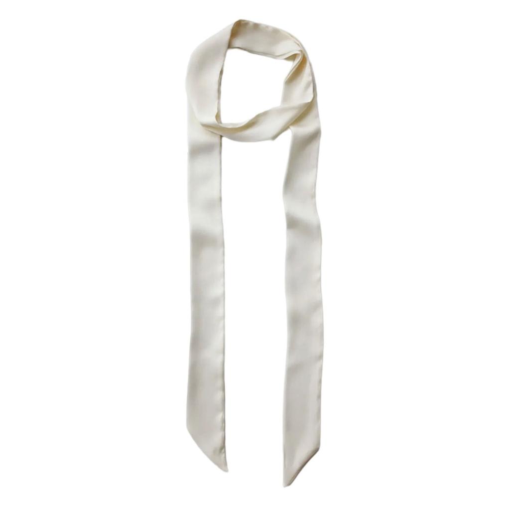 Silk Feeling Scarf for Women Skinny Belt Necktie Neck Scarf Girls Photo Props Neckerchief Skinny Scarf Necktie