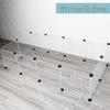 Modular Indoor Pet Playpen with Top