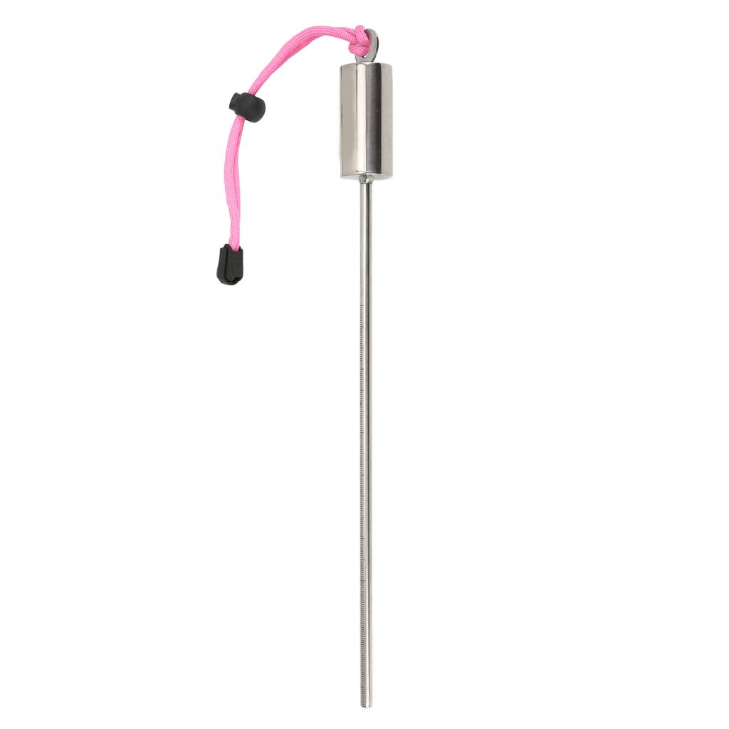 TOOKE 30cm Diving Stick Pointer Rod with Scale Underwater Shaker Noise Maker with LanyardPink