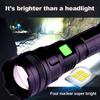 Handheld 18650 LED Flashlight High Power Flashlight Zoomable High Lumen Torch Light For Outdoor Cycling Hiking Camping