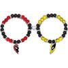 JYL Bracelet Men's Name Map Stone Honors Identity & Direction