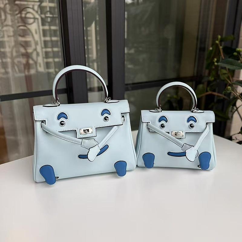 Сумка для девочек 2025 года, нишевая дизайнерская сумка из коровьей кожи с цветными блоками Baotou Layer, повседневная сумка через плечо Millennium Doll