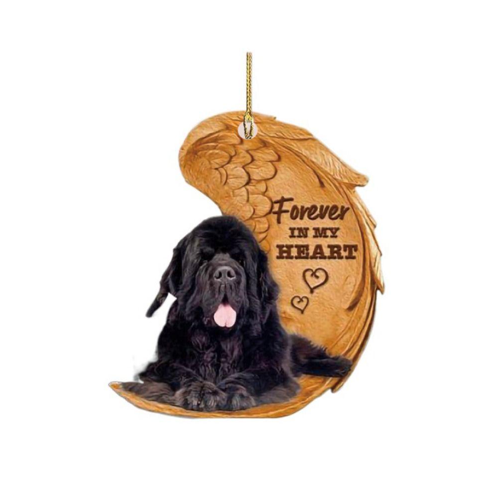 Подвесные украшения для собак 2D Подвеска для собак в машину Брелки для собак Брелок для собак в машину