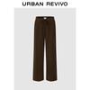UR Women's 2025 Autumn High-Waisted Wide-Leg Drawstring Pants