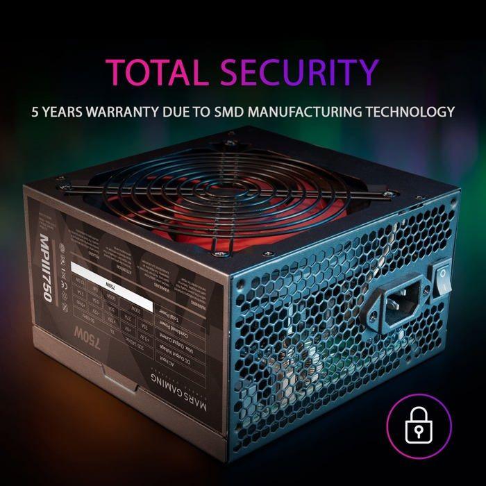 Блок питания Mars Gaming MPIII750 750 Вт 750 Вт