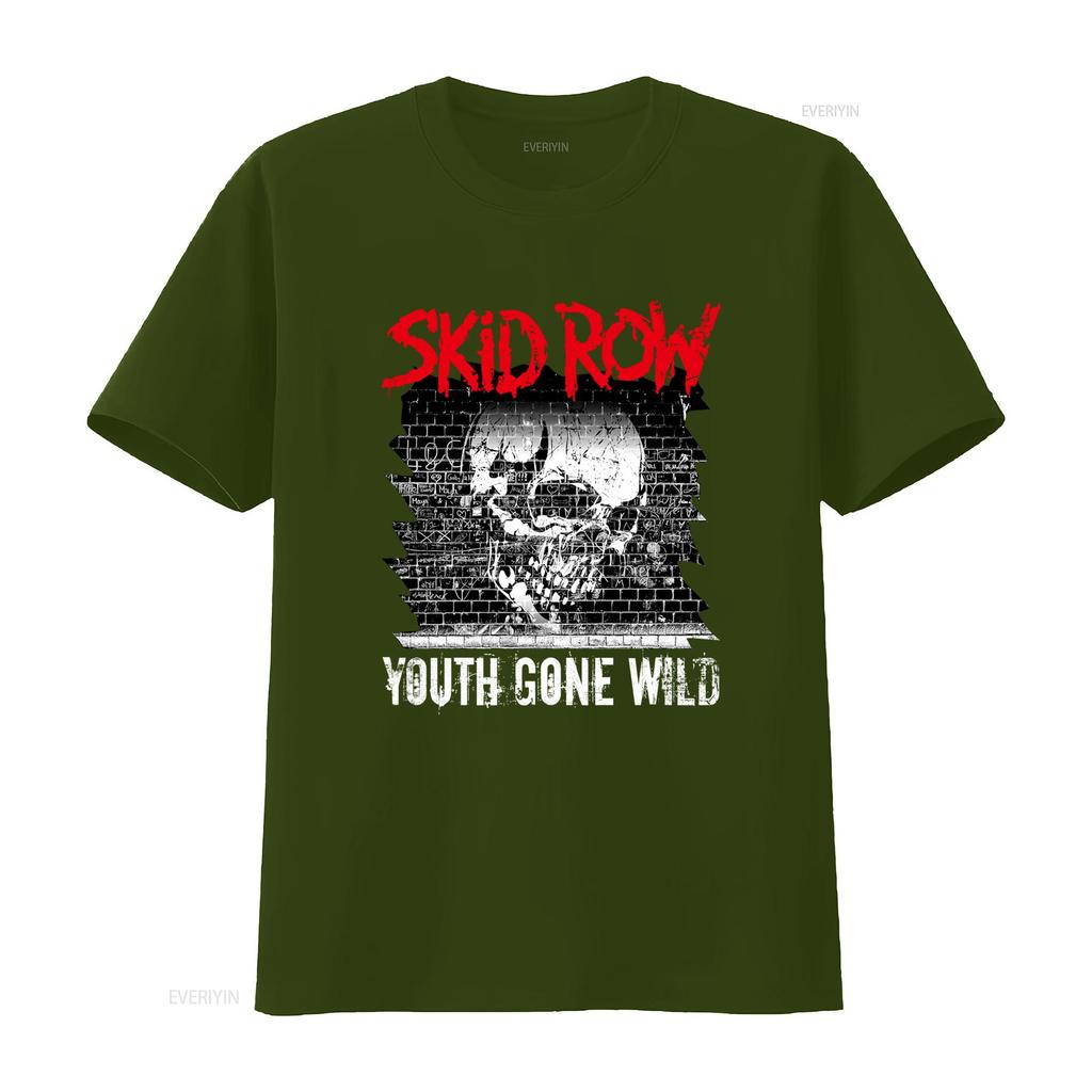 Vintage Gothic Heavy Metal Rock Youth Gone Wild Print Casual Streetwear T Shirt vintage Washed Unisex Top For Everyday Wear