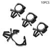10Pcs Car Wiring Harness Fastener Route Retainer Hose Clip Corrugated Pipe Tie Wrap Cable Clamp Oil Pipe Car Accessories