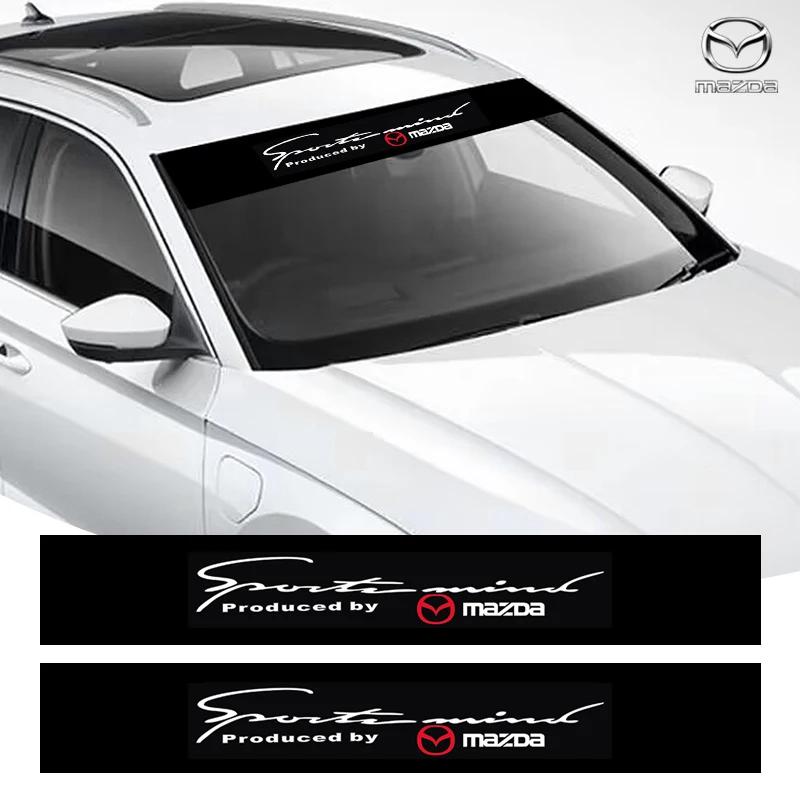 Декоративная наклейка на лобовое стекло, заднее стекло, окно автомобиля для Mazda 3 Alexa CX-30 CX30 CX5 CX 5 CX-5 CX8 CX9 CX4 Atenza Demio