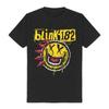 Футболка Blink182 с принтом 'Злой Смайлик' 100% Хлопок Унисекс Поп-Панк Уличная Одежда Графическая Футболка для Фанатов
