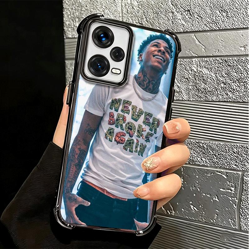 Покрытие для телефона с изображением рэпера YoungBoy Для Xiaomi Redmi Note 14 15 Pro Plus 13 12 11 11S 11T 10 9S 9 5G Противоударный чехол с подушкой безопасности