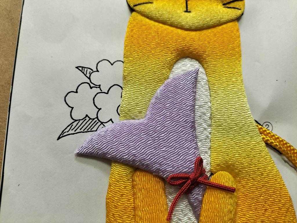 Букет Табби Мой Любимый Кот Набор для рукоделия из ткани чиримен Кошки, Гобелен,