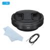 PATIKIL 62mm Lens Hood Wide Angle Matte Surface Internal Hood 82mm Lens Cap with Cleaning Cloth for Camera Lens Black Anti-Reflection