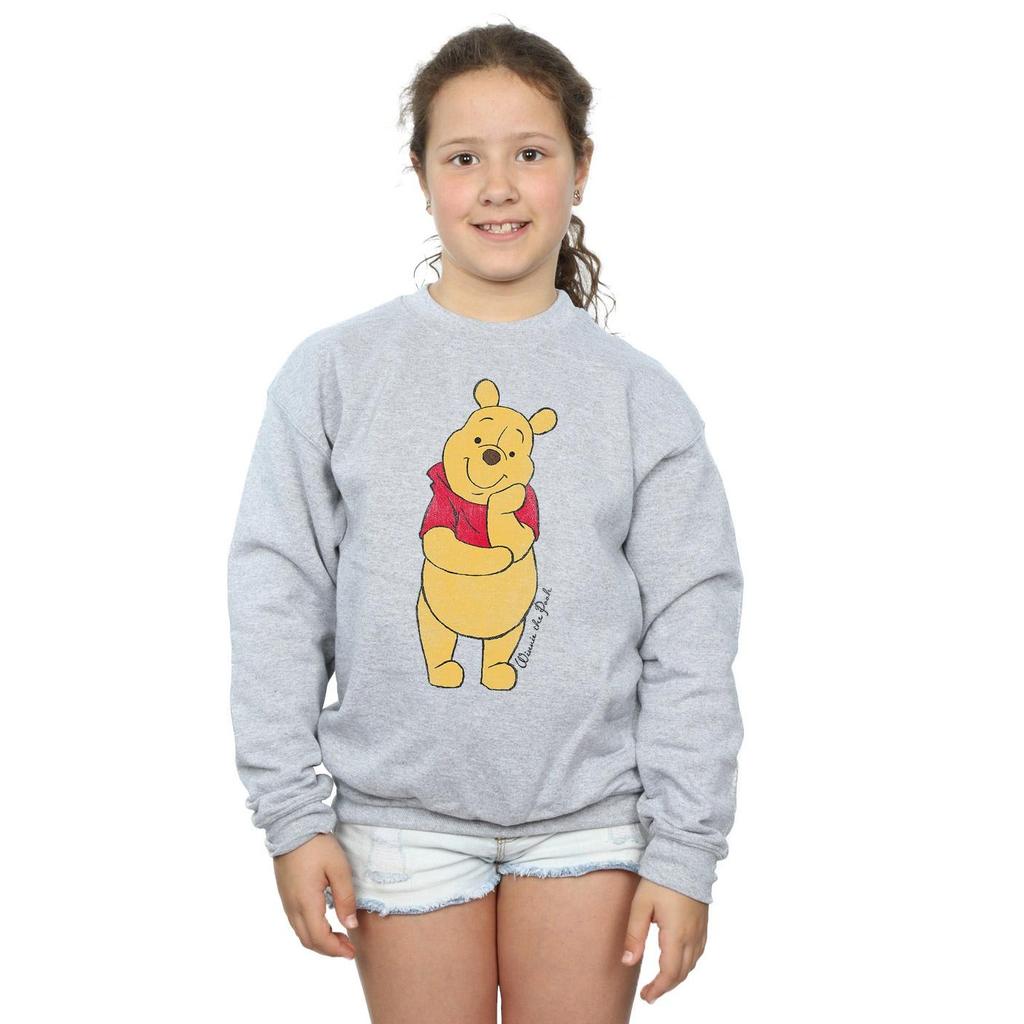 Winnie the Pooh Girls Classic Sweatshirt