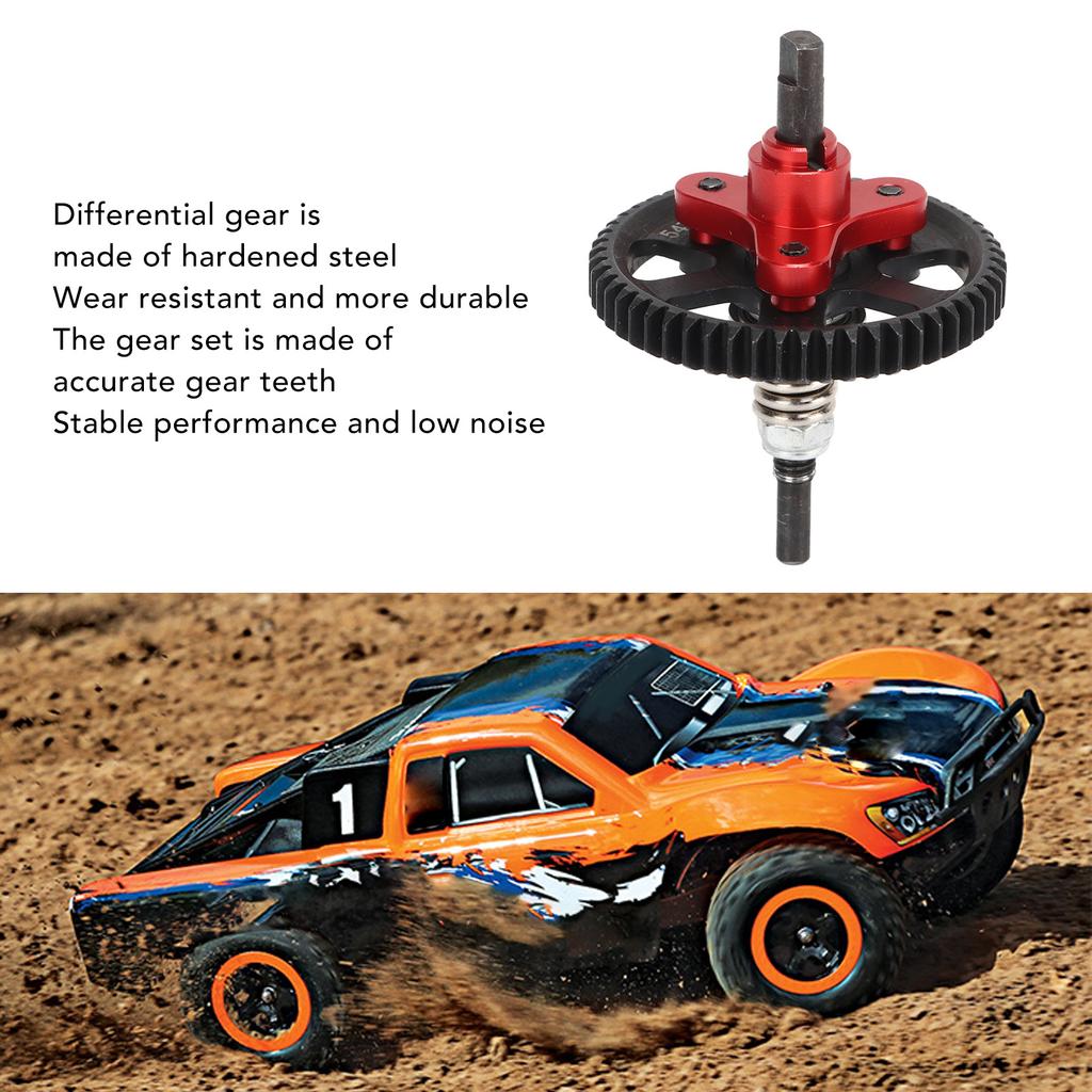 Differential Slipper 54T Aluminum Steel Differential Gear Slipper for Slash 4x4 1Celsius10 RC Car