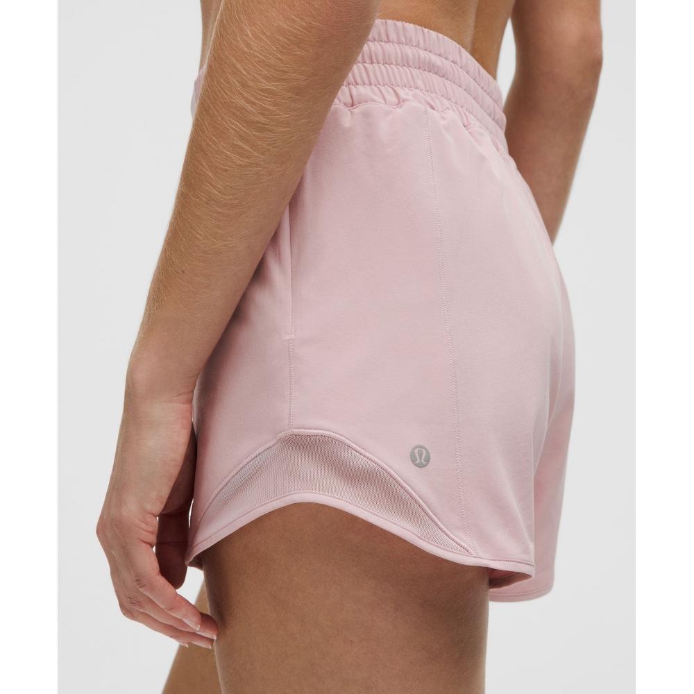 Lululemon Hotty Hot High Rise Lined Short 4  Pink Haze