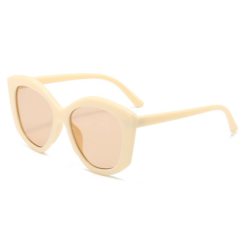 New Oversized Cat-Eye Sunglasses Multi-Color Trendy UV400 Protection SunGlasses Atmosphere Street Shooting Face-Slimming 5290