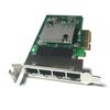1x NC365T 1Gb Four-Port PCI-E Ethernet Server Card, Color: As Shown, Material: PCB.