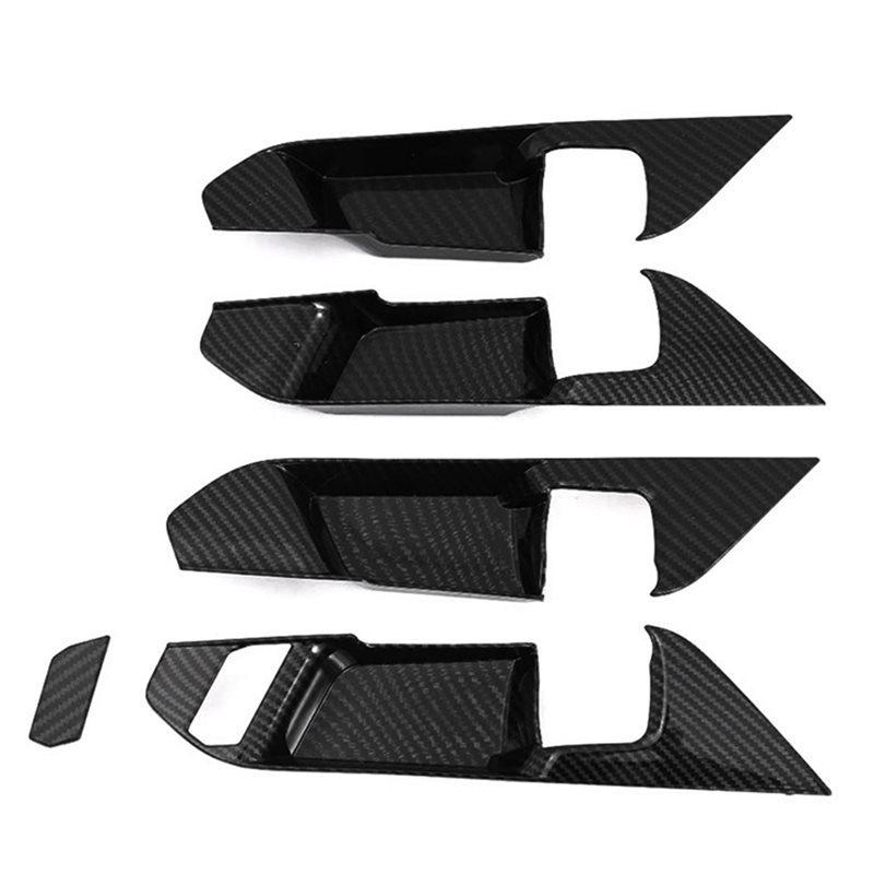 Inner Door Handle Frame Cover Trim For Toyota RAV4 -2024 XA50 Hybrid Car Bowl Accessories