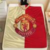 Man Utd Print FlAannel Blanket, High quality Comfortable for All Seasons, Home Decor, Warmth and Comfort