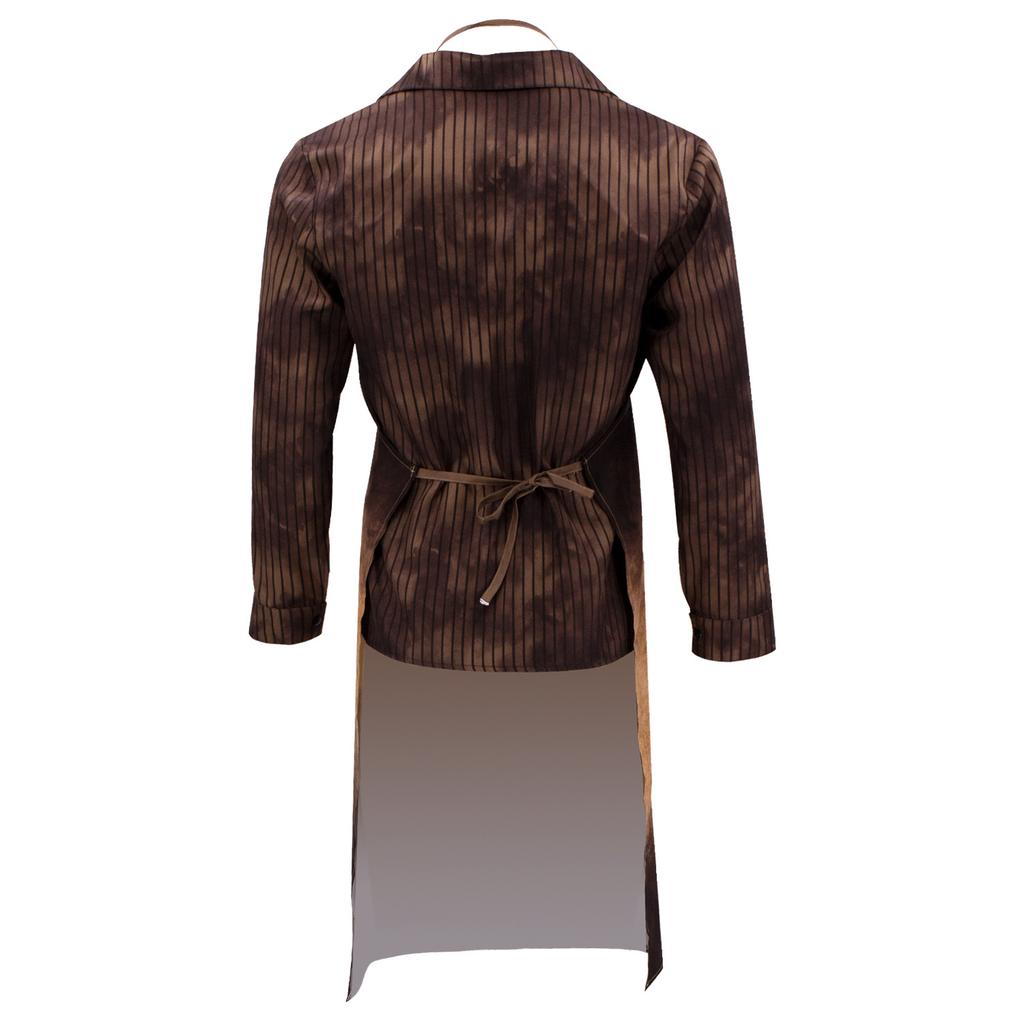 Костюм для косплея Кожаное лицо из фильма, Топ мясника с человеческим лицом, Фартук, Полный комплект для мужчин, Костюм для Хэллоуина, карнавальной вечеринки