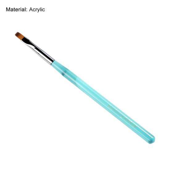 Кисть для ногтей Yousheng с тонкой ручкой, профессиональный инструмент для дизайна ногтей, ручка для рисования, кисть для маникюра